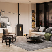 Nordic Fire Store zwart