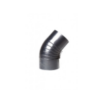 Geblauwde pijp 125 mm Bocht 45 Graden