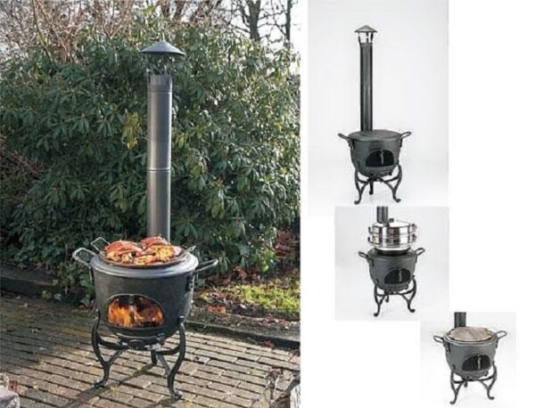 De "Buitenbak" + BBQ/Grill Rooster