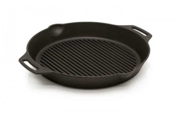 Petromax gietijzeren "GRILL" skillet 35 cm 2 handvaten - Afbeelding 2