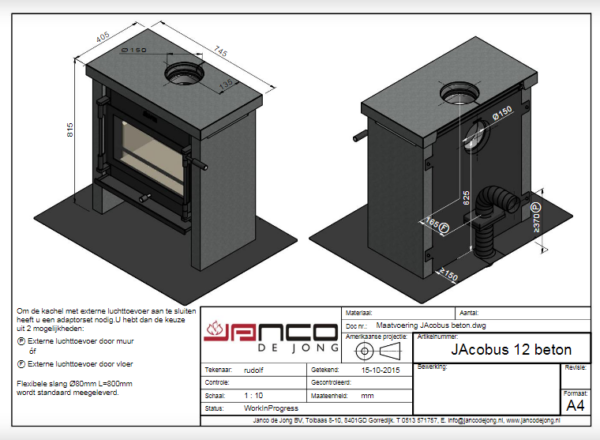 JAcobus 12 beton - Afbeelding 3