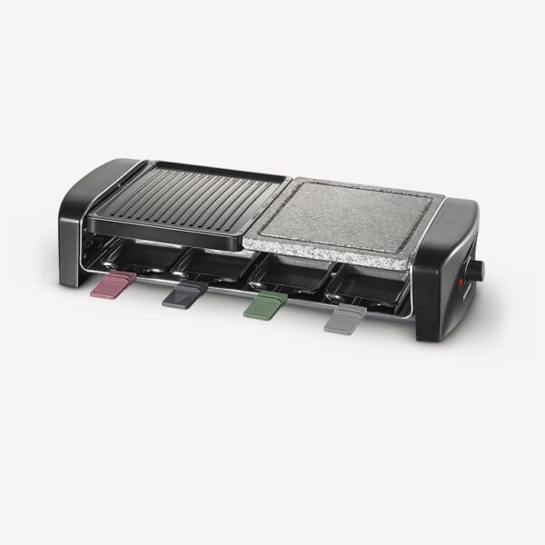 Severin Raclette-grill met natuurgrillsteen RG 9645