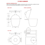 Keij Kamado KEIJ LEGEND LARGE GREEN - Afbeelding 4