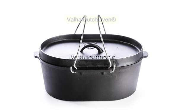 Dutch oven 9 Liter ovaal - Afbeelding 3