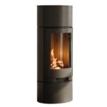 Houtkachel Timber stalen deur