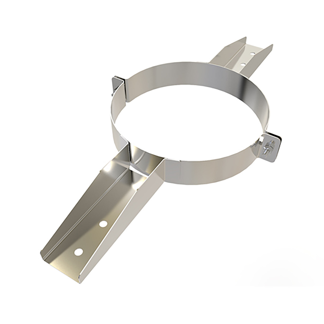 Balksteun Ø80 mm – Dubbelwandig rookkanaal