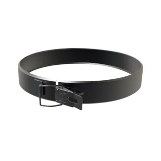 Klemband Ø125 mm – Dubbelwandig rookkanaal zwart
