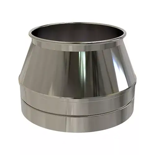 Bovenaansluitstuk Ø100 mm – Dubbelwandig rookkanaal