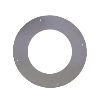 Rozet rond 7.5 cm Ø150 mm – Dubbelwandig rookkanaal