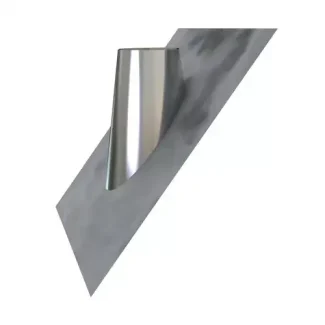 Dakplaat lood 45-60° Ø150 mm – Dubbelwandig rookkanaal