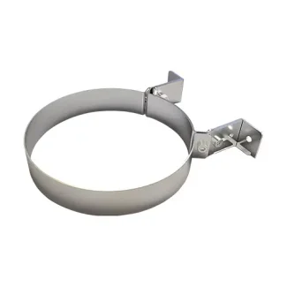 Muurbeugel verstelbaar 50-80 mm Ø150 mm – Dubbelwandig rookkanaal