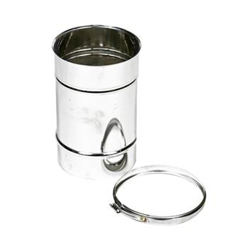 Buis Ø200 mm – 250 mm – Enkelwandig RVS