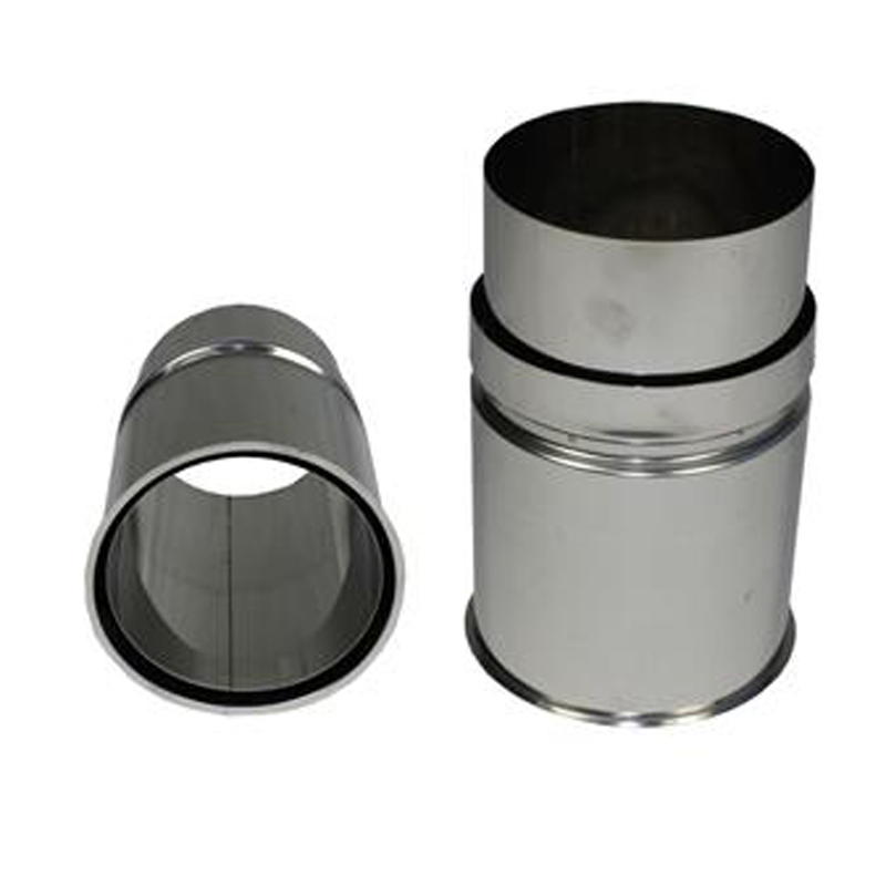 Instort-nisbus Ø150 mm – Enkelwandig RVS