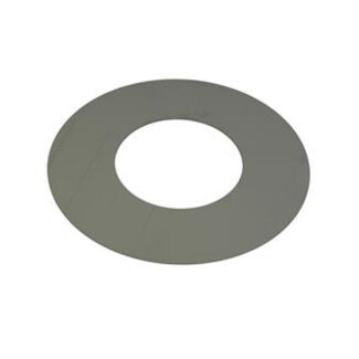 Rozet Ø175 mm – Enkelwandig RVS