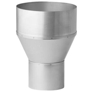 Verloop RVS Ø99 naar Ø151