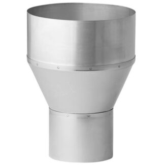 Verloop RVS Ø109 naar Ø151