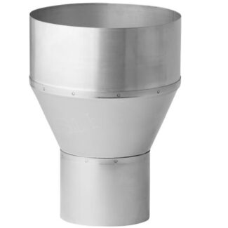 Verloop RVS Ø149 naar Ø189