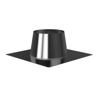 Dakdoorvoer plat Ø200 mm – Isoduct dubbelwandig rookkanaal