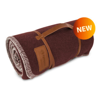 Petromax Wollen Deken Rood/Bruin 150 x 200