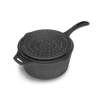 Petromax Gietijzeren Steelpan "KR2" met deksel 2L