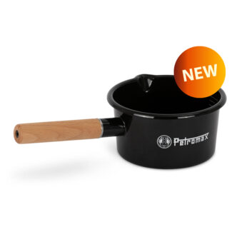 Petromax Emaille Pan Zwart 1L