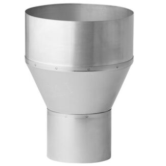 Verloop RVS Ø119 naar Ø151