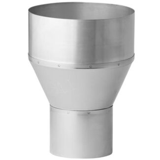 Verloop RVS Ø149 naar Ø176