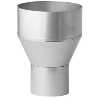 Verloop RVS Ø179 naar Ø201