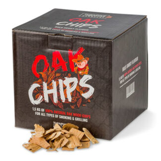 Turnpike BBQ Oak Chips 1,5kg (8 liter)