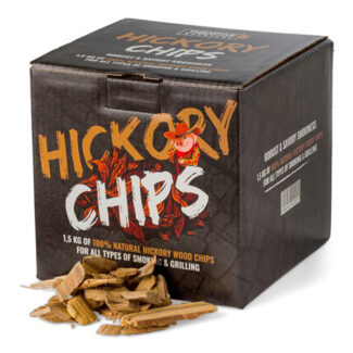 Turnpike BBQ Hickory Chips 1,5kg (8 liter