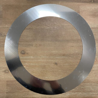 Rozet Ø125 mm – Isoduct dubbelwandig rookkanaal