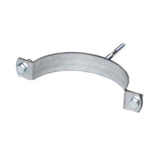 Muurbeugel Ø130 mm – Gegalvaniseerd staal