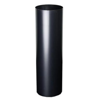 Buis Ø130 mm – 500 mm – Enkelwandig geblauwd staal