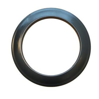 Rozet Ø200 mm – Enkelwandig geblauwd staal