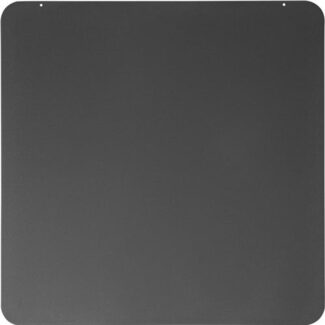 Vloerplaat vierkant antraciet 90 x 90 cm 2mm staal antraciet