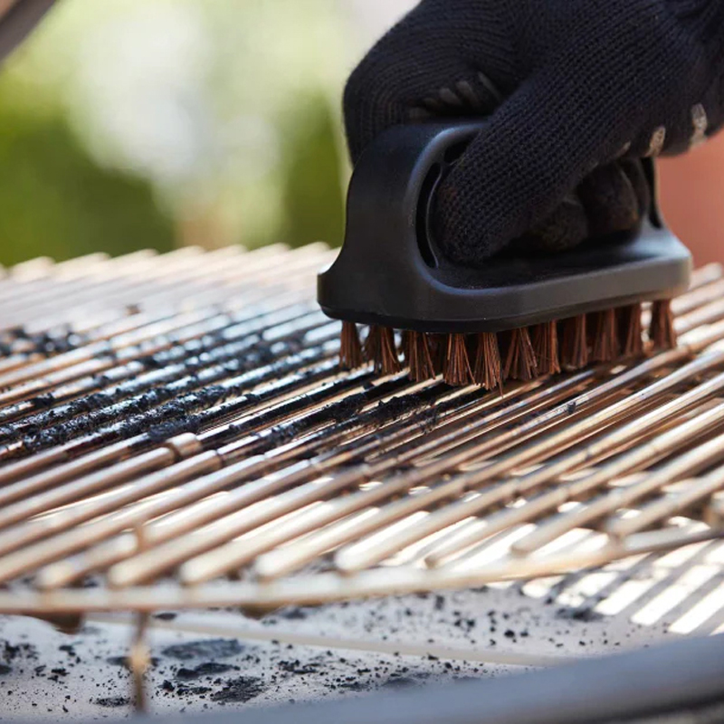 Barbecook Olivia premium borstel uit palmhaar zwart - Afbeelding 4