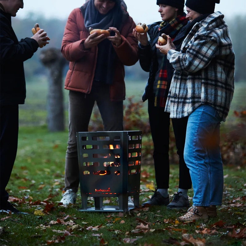 Barbecook Jill vuurkorf uit cortenstaal 38x38x55cm - Afbeelding 2