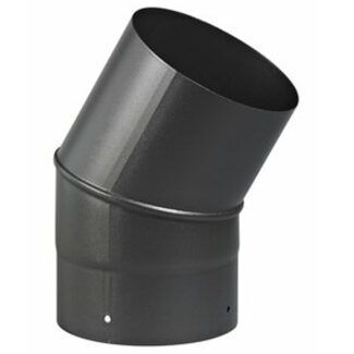 Bocht 30°  –  Ø125 mm –  Enkelwandig geëmailleerd staal