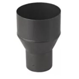 Verloop Ø200F naar Ø180M – Enkelwandig geëmailleerd staal