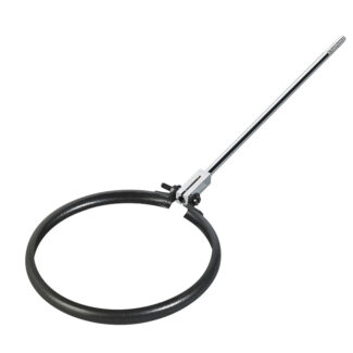 Muurbeugel Ø150 mm –  Enkelwandig geëmailleerd staal