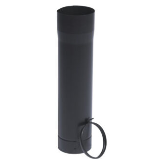 Schuifbuis Ø150 mm – 500 mm – Enkelwandig geëmailleerd staal