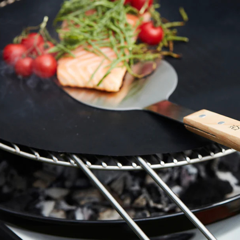 Barbecook hamburgerspatel uit rvs en hout - Afbeelding 3