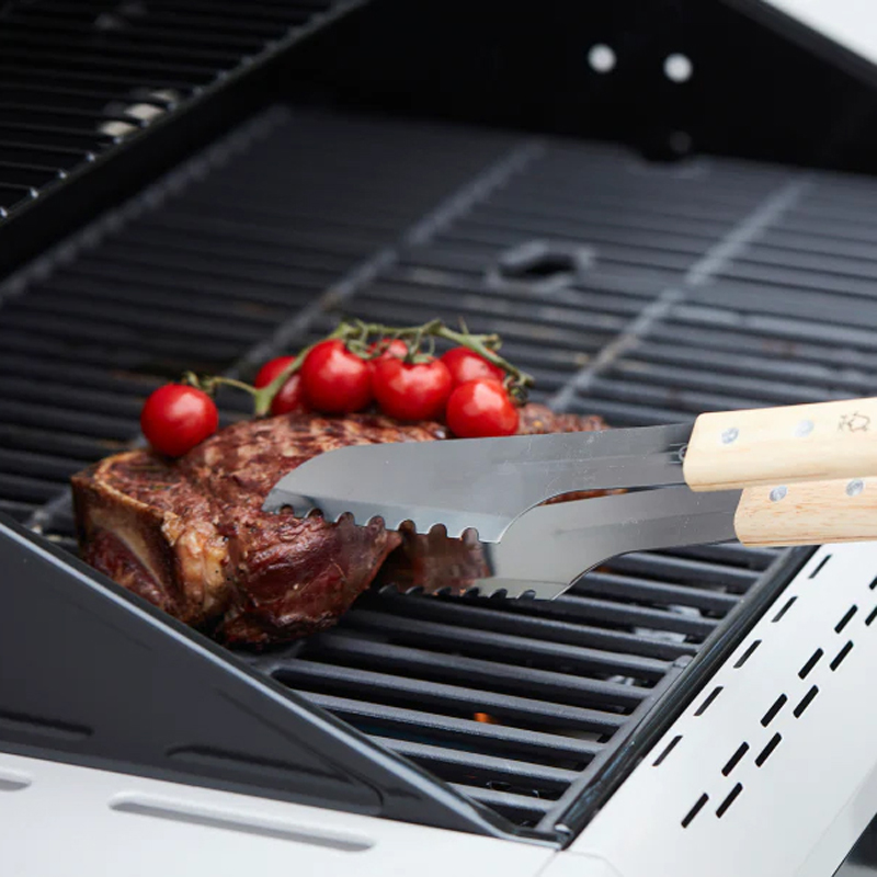 Barbecook luxe tang uit rvs en hout - Afbeelding 3