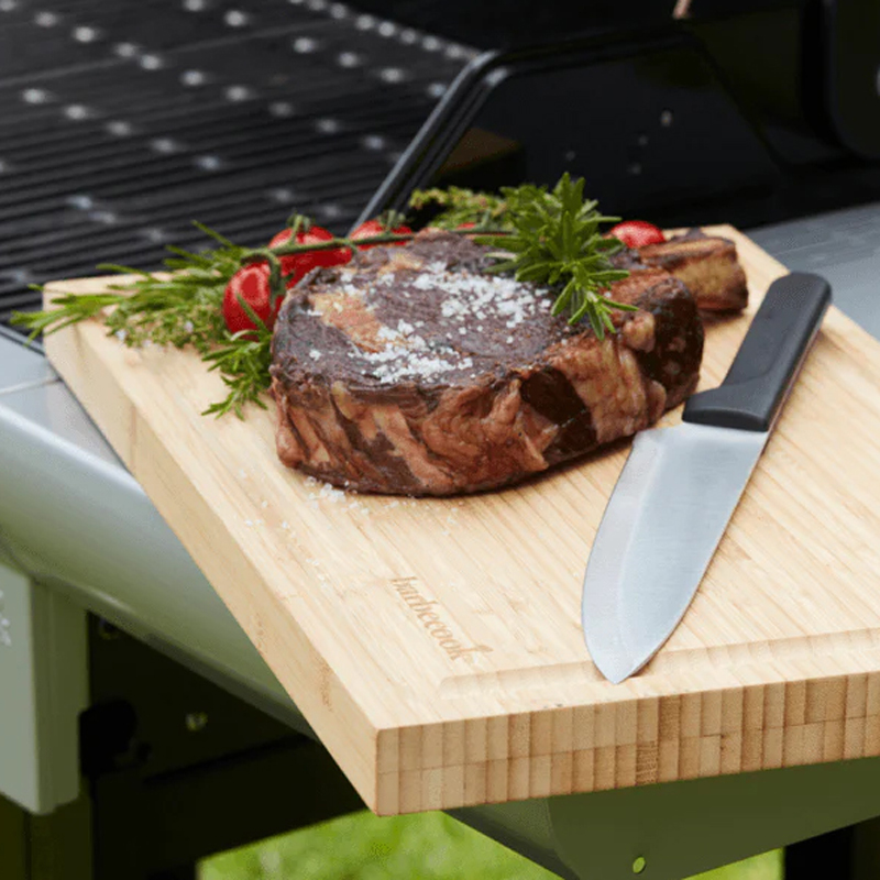 Barbecook Olivia groot chef mes uit rvs zwart - Afbeelding 3