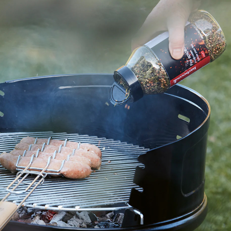 Barbecook worstenklem uit chroom en hout 51cm - Afbeelding 7