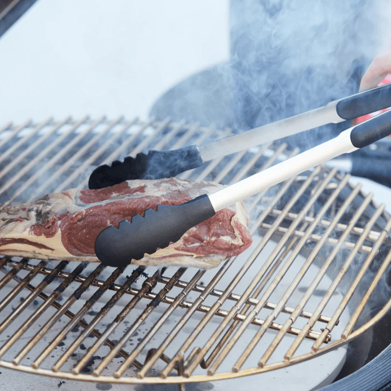 Barbecook Olivia nylon tang uit rvs zwart - Afbeelding 2