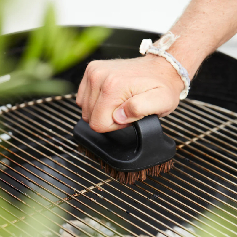 Barbecook Olivia premium borstel uit palmhaar zwart - Afbeelding 7