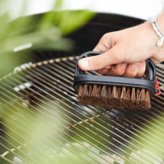 Barbecook Olivia premium borstel uit palmhaar zwart