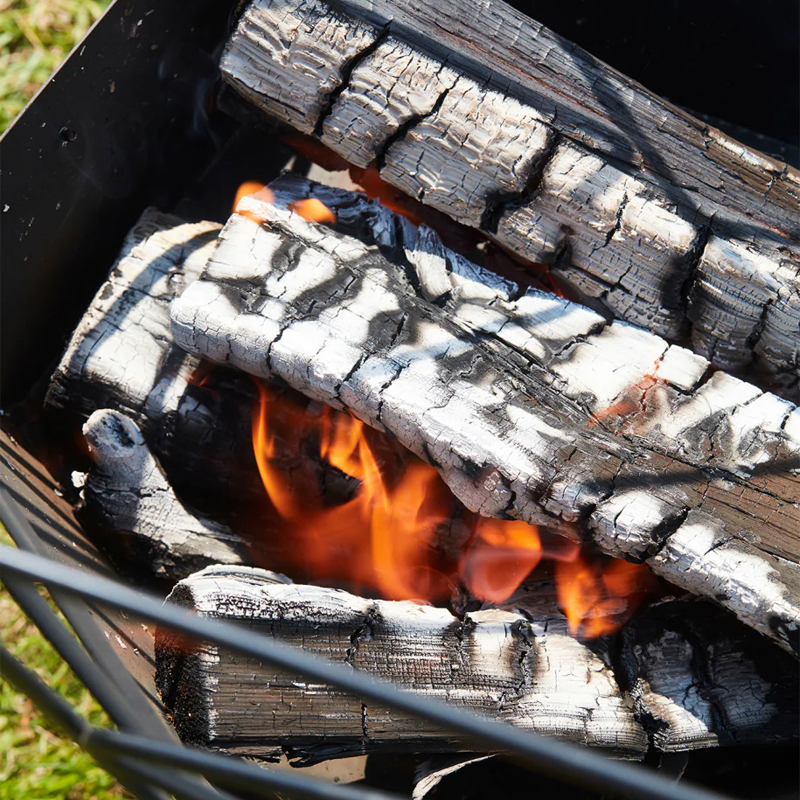 Barbecook Sierra vuurkorf uit gelakt plaatstaal 45x45x71cm - Afbeelding 4