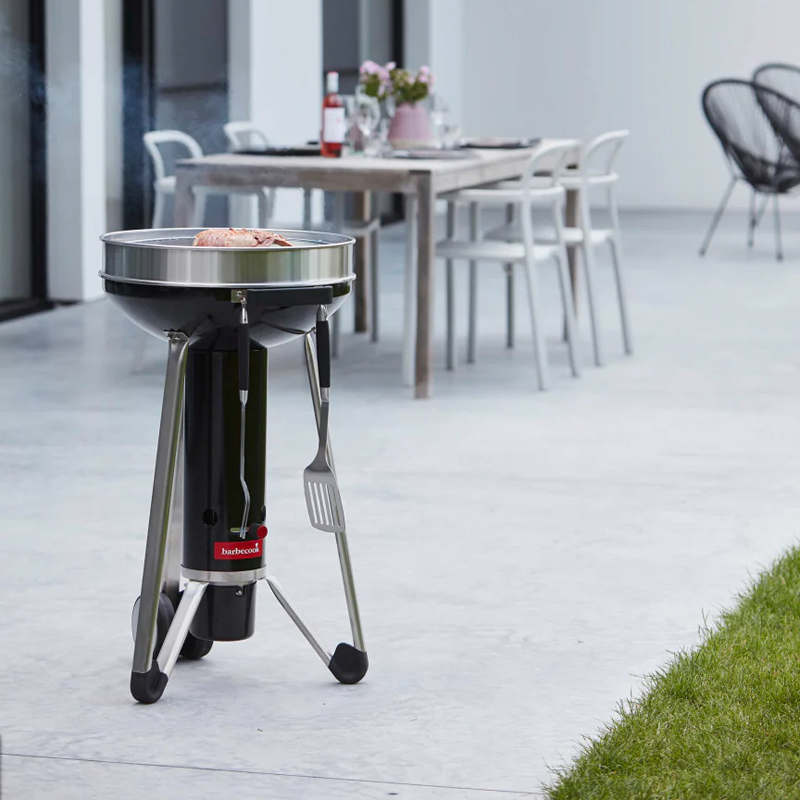 Barbecook Black Pepper set van spatel, vork en tang - Afbeelding 7